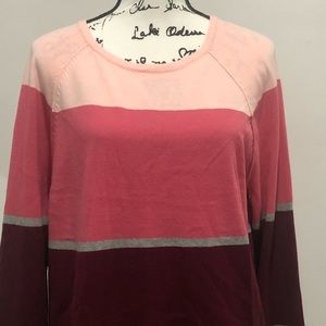 karen scott Very cute multicolored women's sweater size L